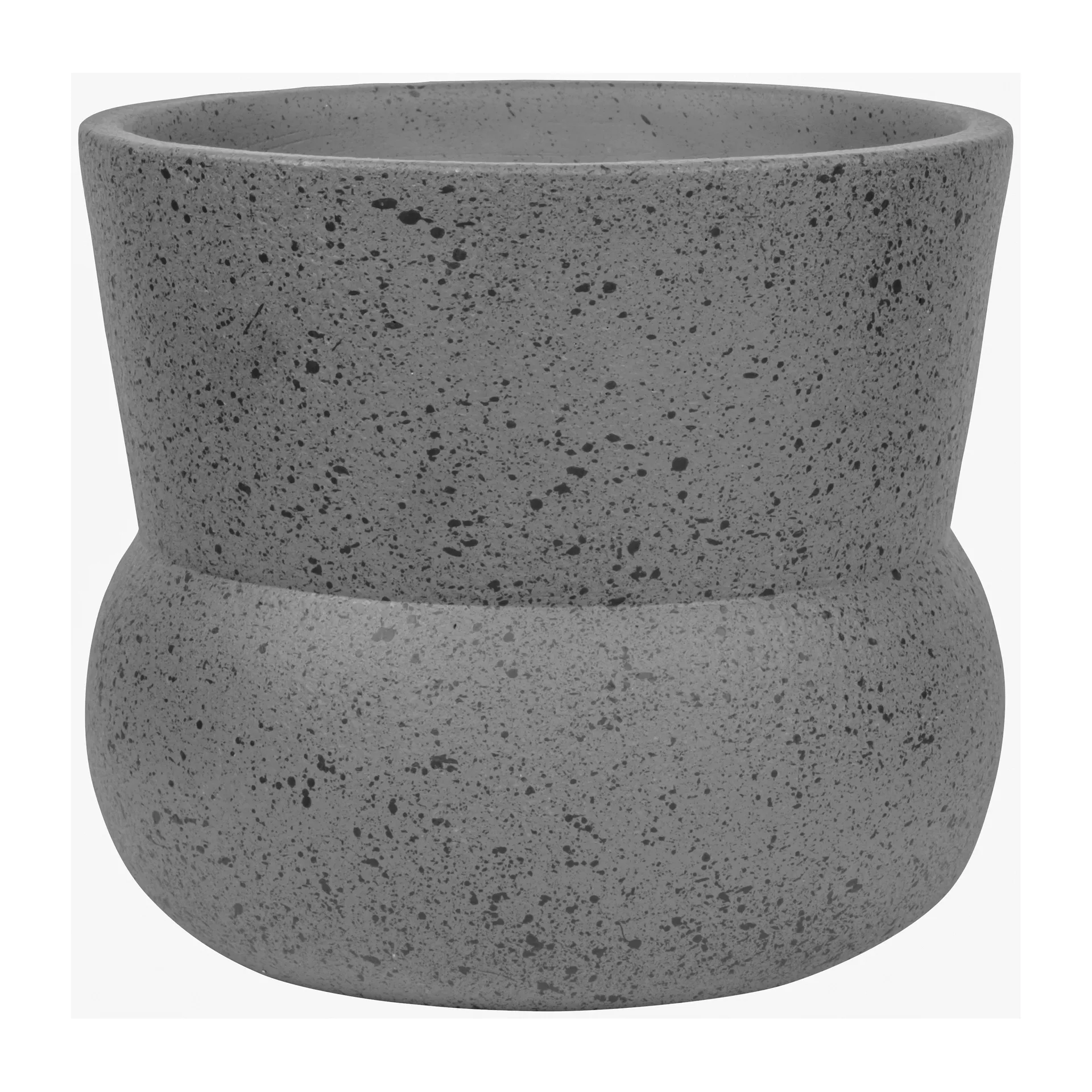 Stone kukkaruukku Ø 17 cm, Grey Mette Ditmer