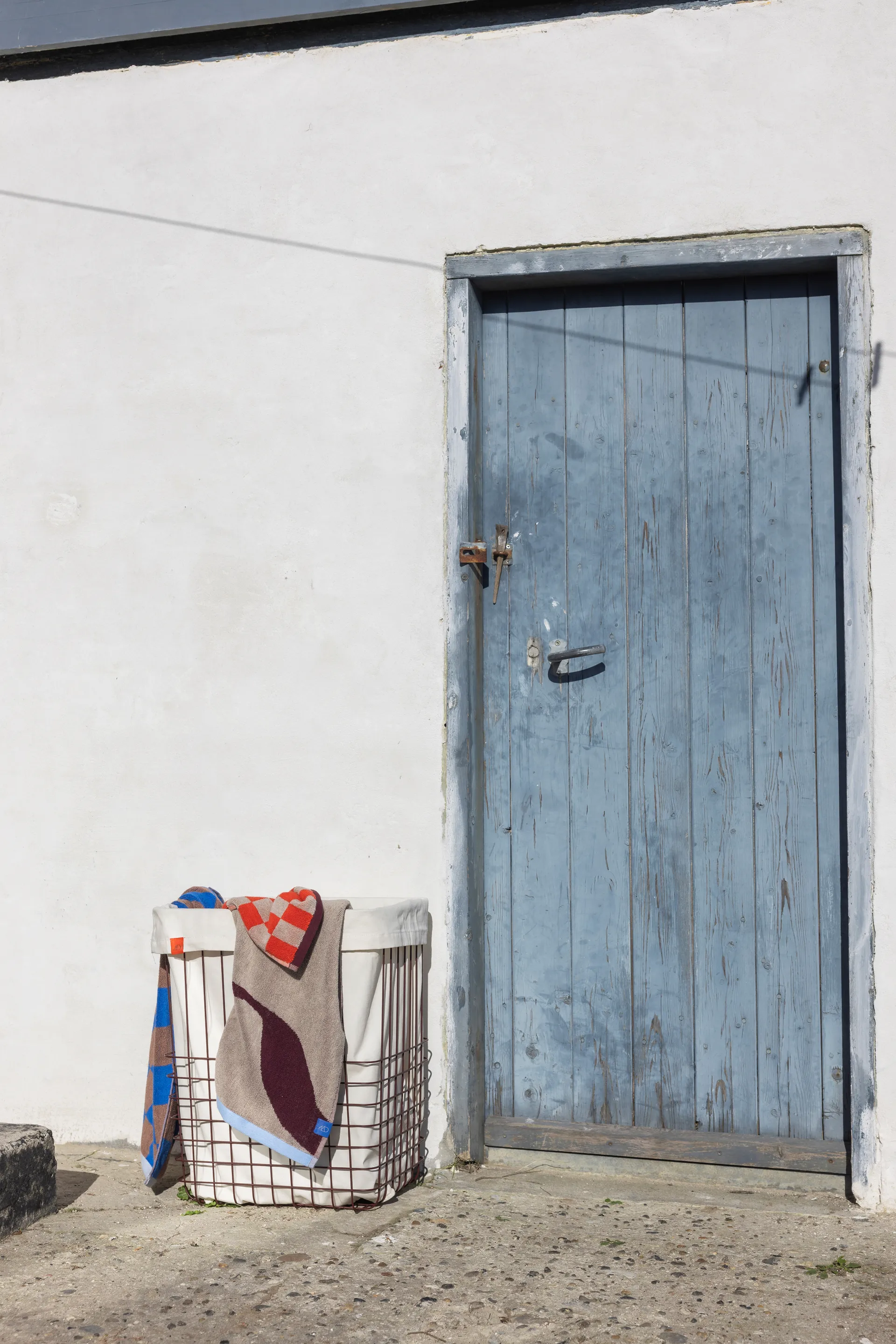 Store-it säilytyskori puuvillapussilla suuri, Viini Mette Ditmer