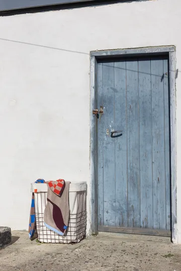 Store-it säilytyskori puuvillapussilla suuri - Viini - Mette Ditmer