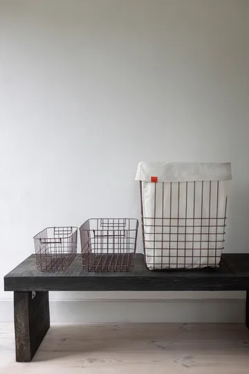 Store-it säilytyskori puuvillapussilla suuri - Viini - Mette Ditmer