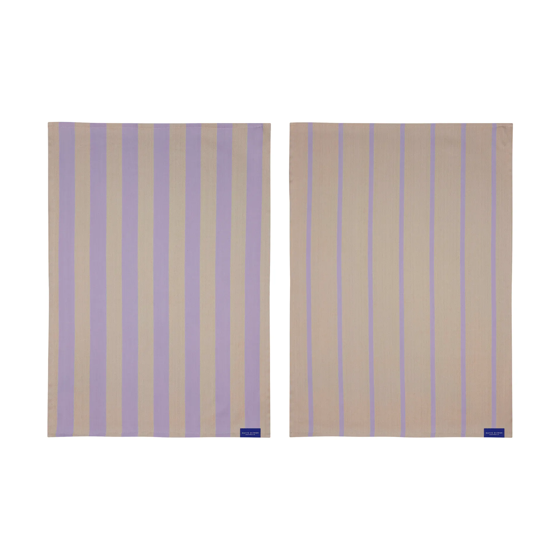 Stripes keittiöpyyhe 50x70 cm 2 kpl, Sand Mette Ditmer