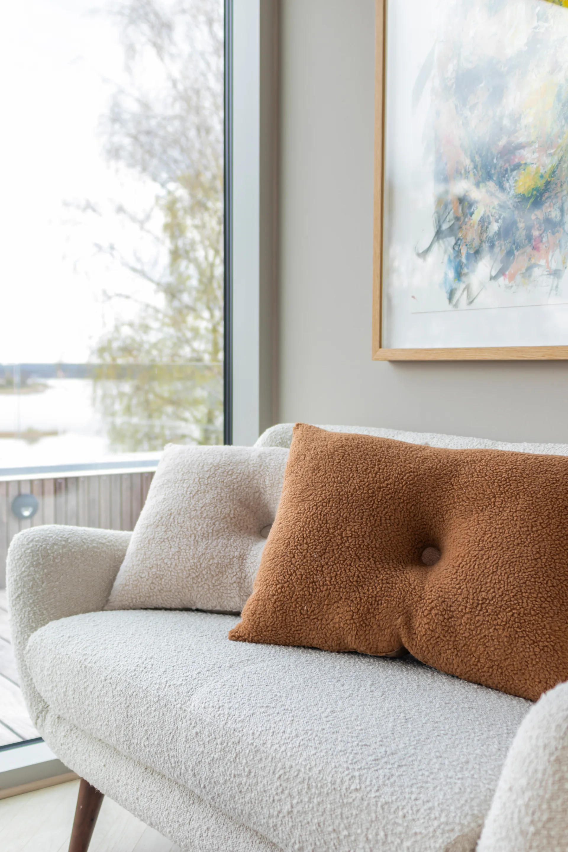 Teddy tyyny 45 x 60 cm, Bronze-brown Mette Ditmer