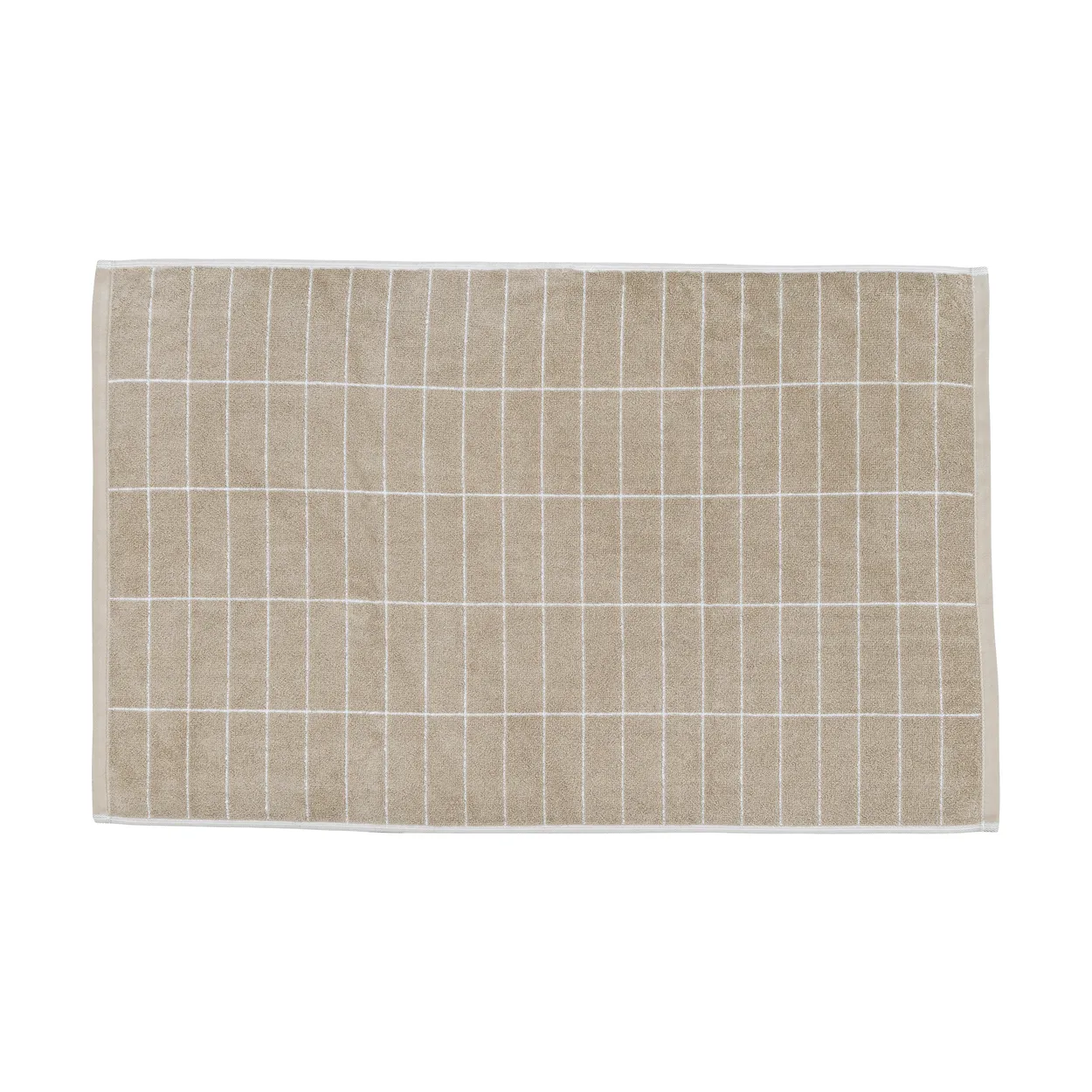 Mette Ditmer Tile Stone -kylpyhuoneen matto 50 x 80 cm Hiekka-off white