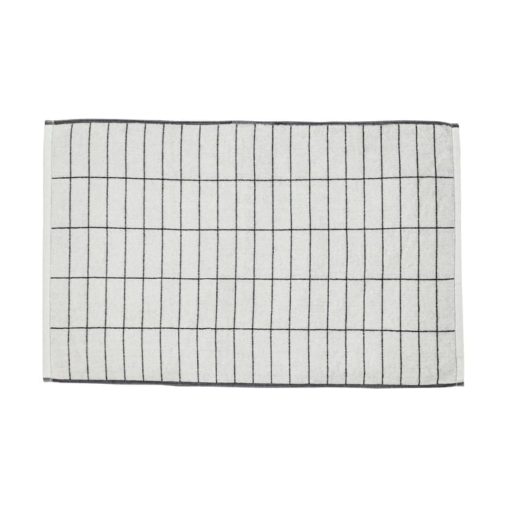 Tile Stone -kylpyhuoneen matto 50 x 80 cm - Musta-off white - Mette Ditmer