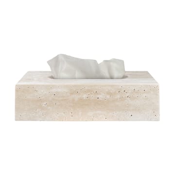 Travertiini nenäliinalaatikko 14x25,5 cm - Liina - Mette Ditmer