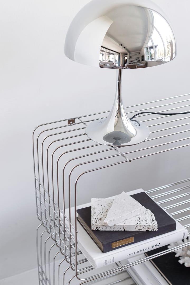 Wire-hylly 31x70x26 cm, Kromi Mette Ditmer
