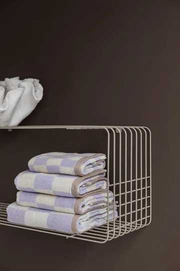 Wire-hylly - Hiekka, 31×70×26 cm - Mette Ditmer