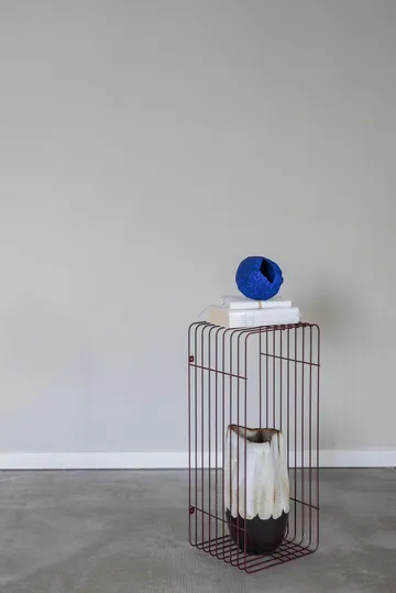 Wire-hylly - Viini, 31×70×26 cm - Mette Ditmer