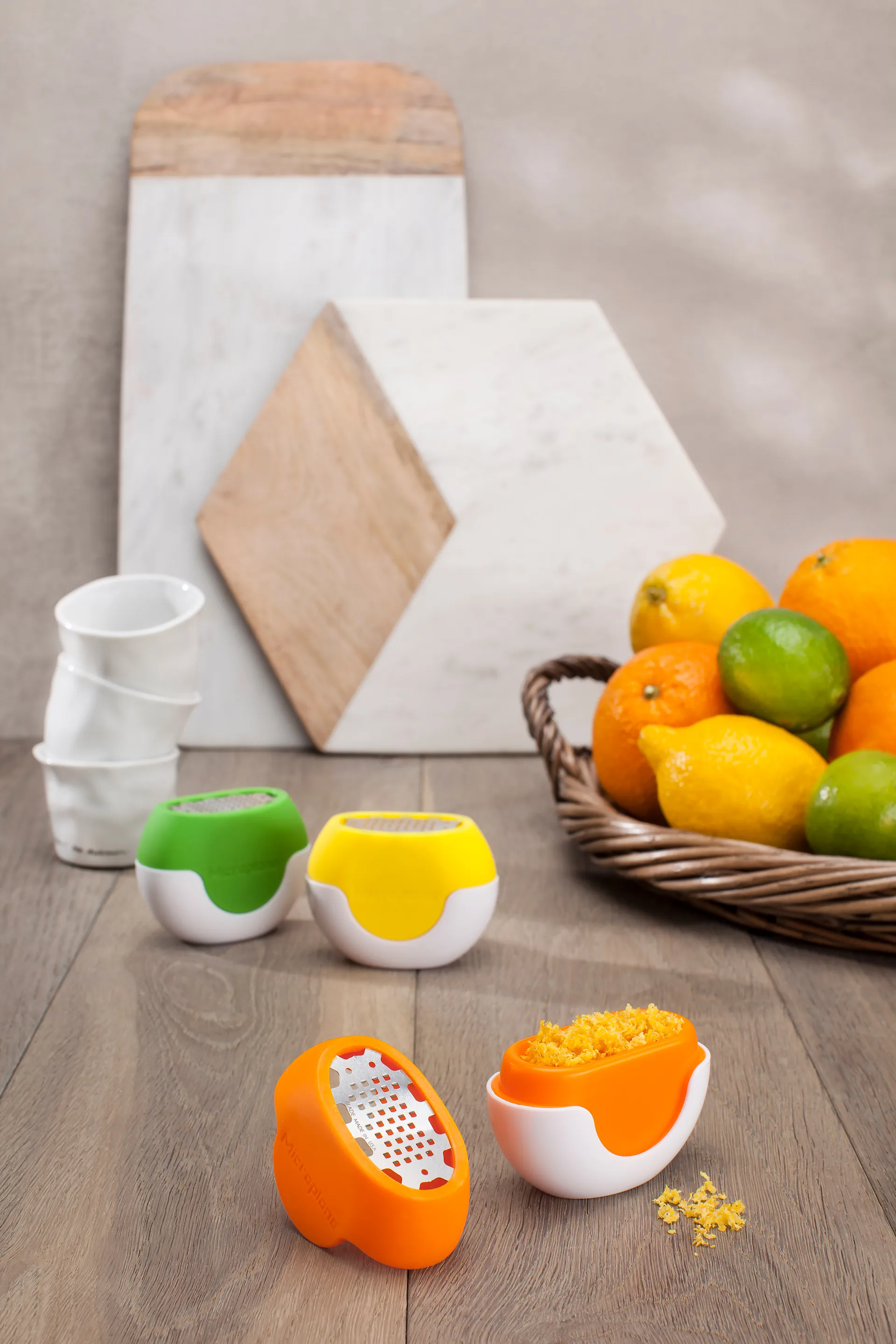 Erikoisuus Flexi zestijalka mini 7,5 cm, Keltainen Microplane