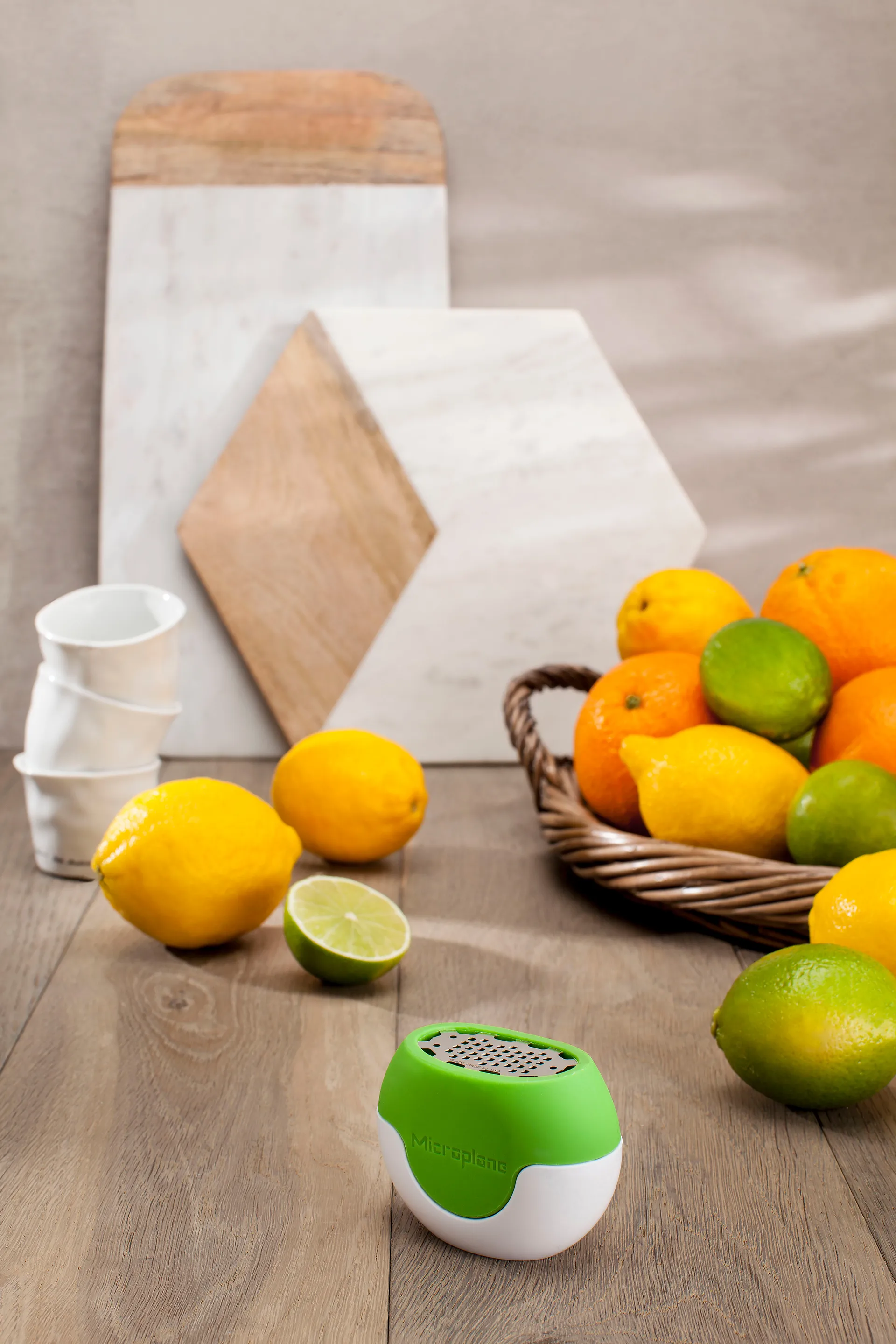 Erikoisuus Flexi zestijalka mini 7,5 cm, Vihreä Microplane