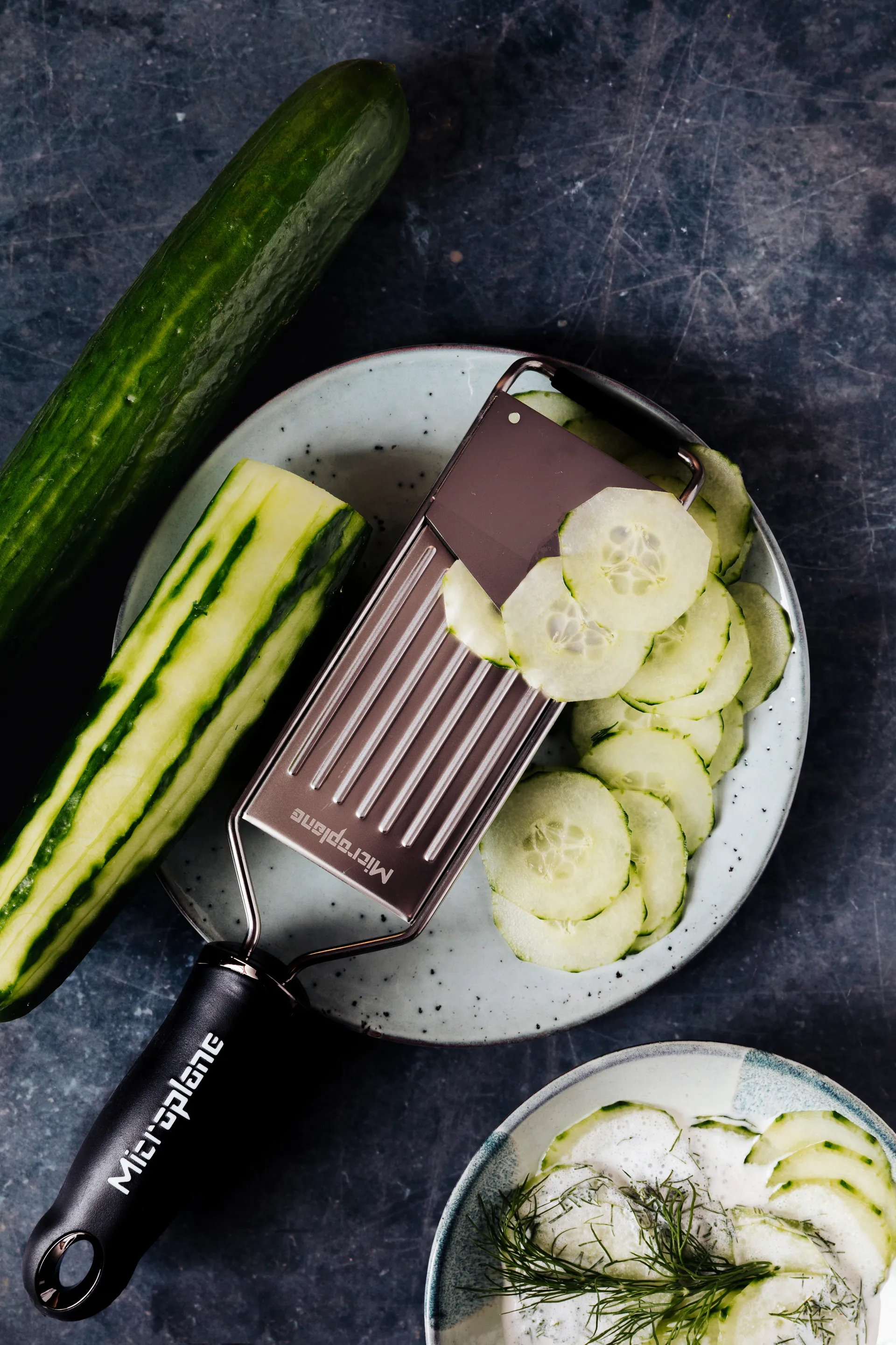 Gourmet vihannesleikkuri 31 cm, Musta Microplane