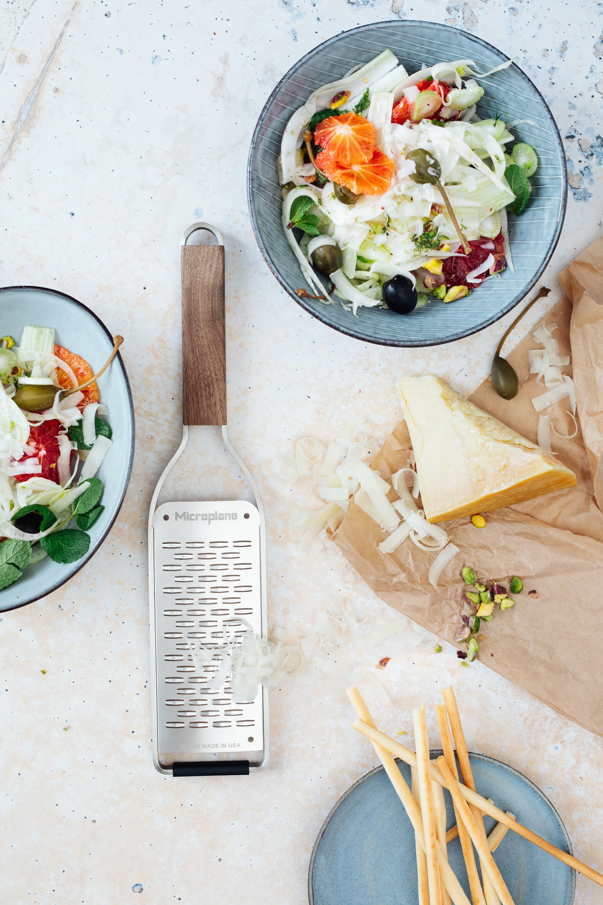 Master ribbon raastinrauta 30 cm, Saksanpähkinä Microplane