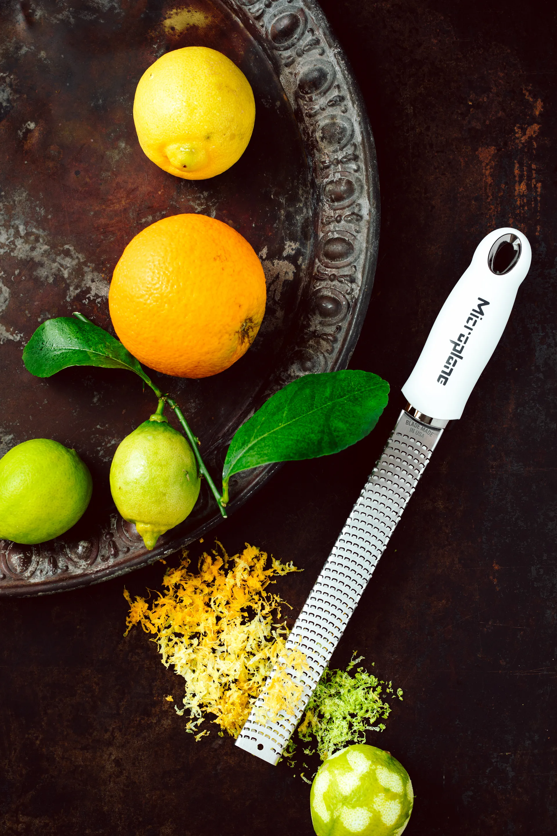 Premium klassinen raastin 32 cm, Valkoinen Microplane