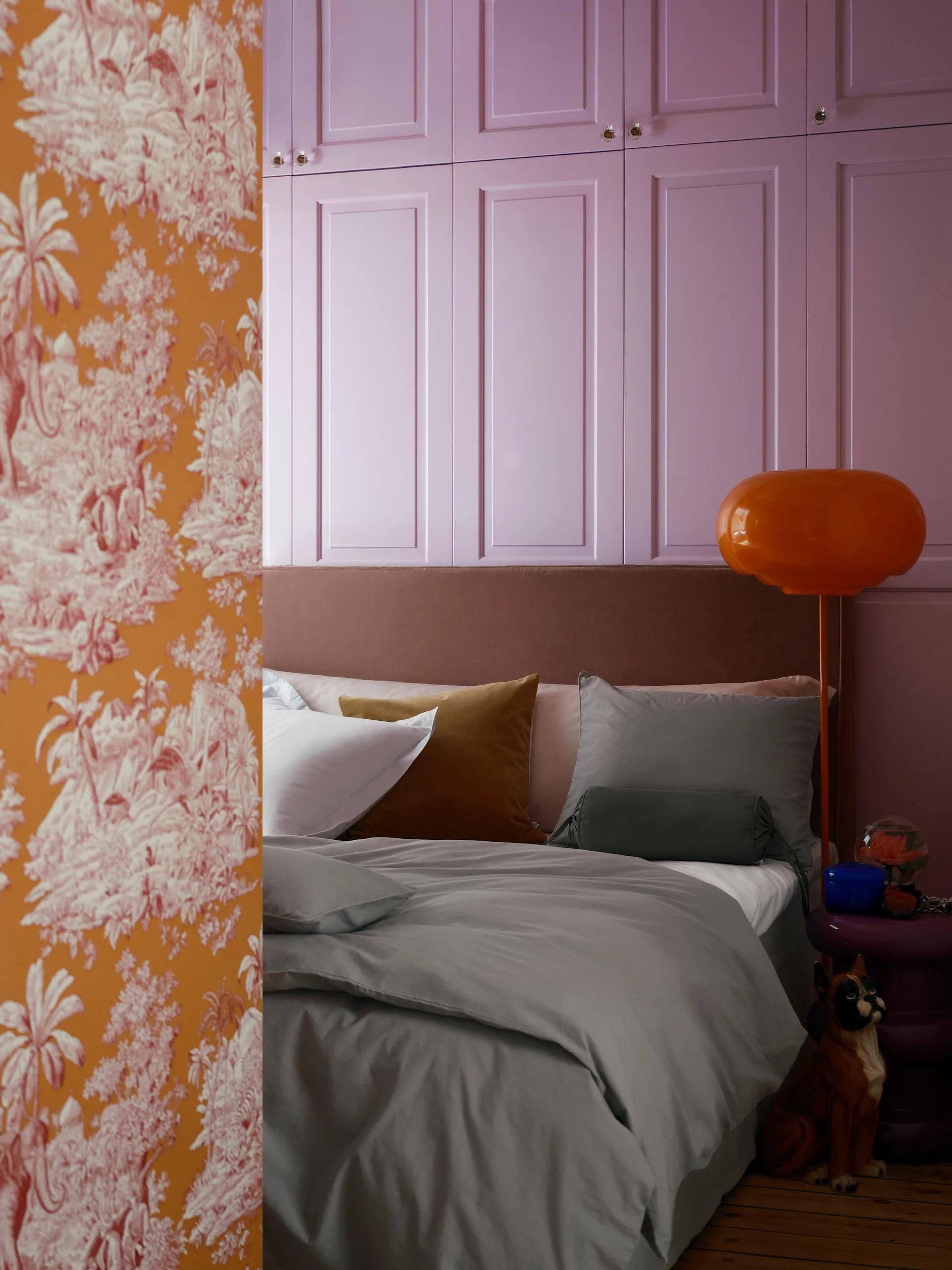 Benevola Pussilakana, Harmaa, 220 x 220 cm Mille Notti