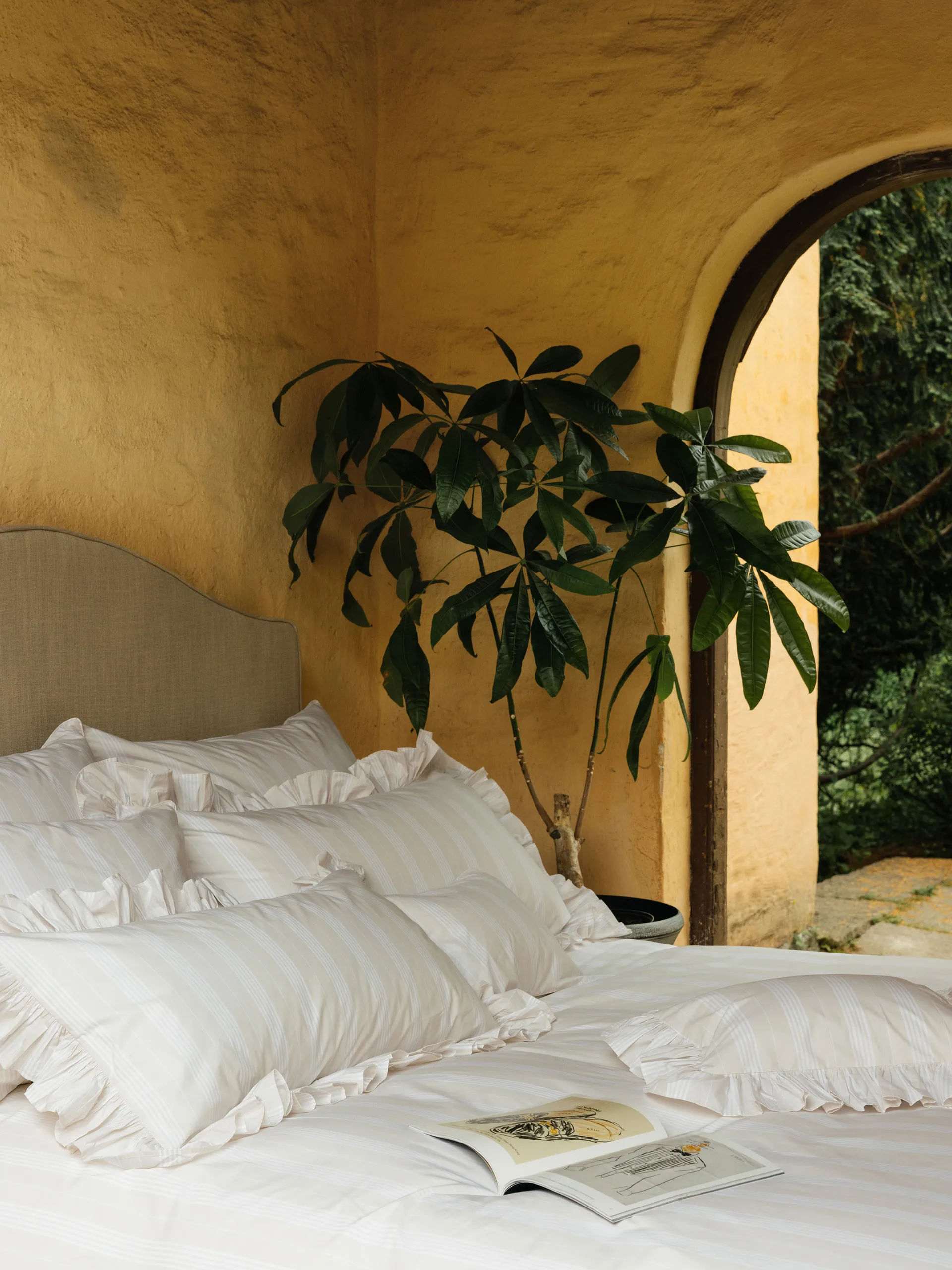 Camicia Balza tyynynpäällinen, Beige, 50x90 cm Mille Notti