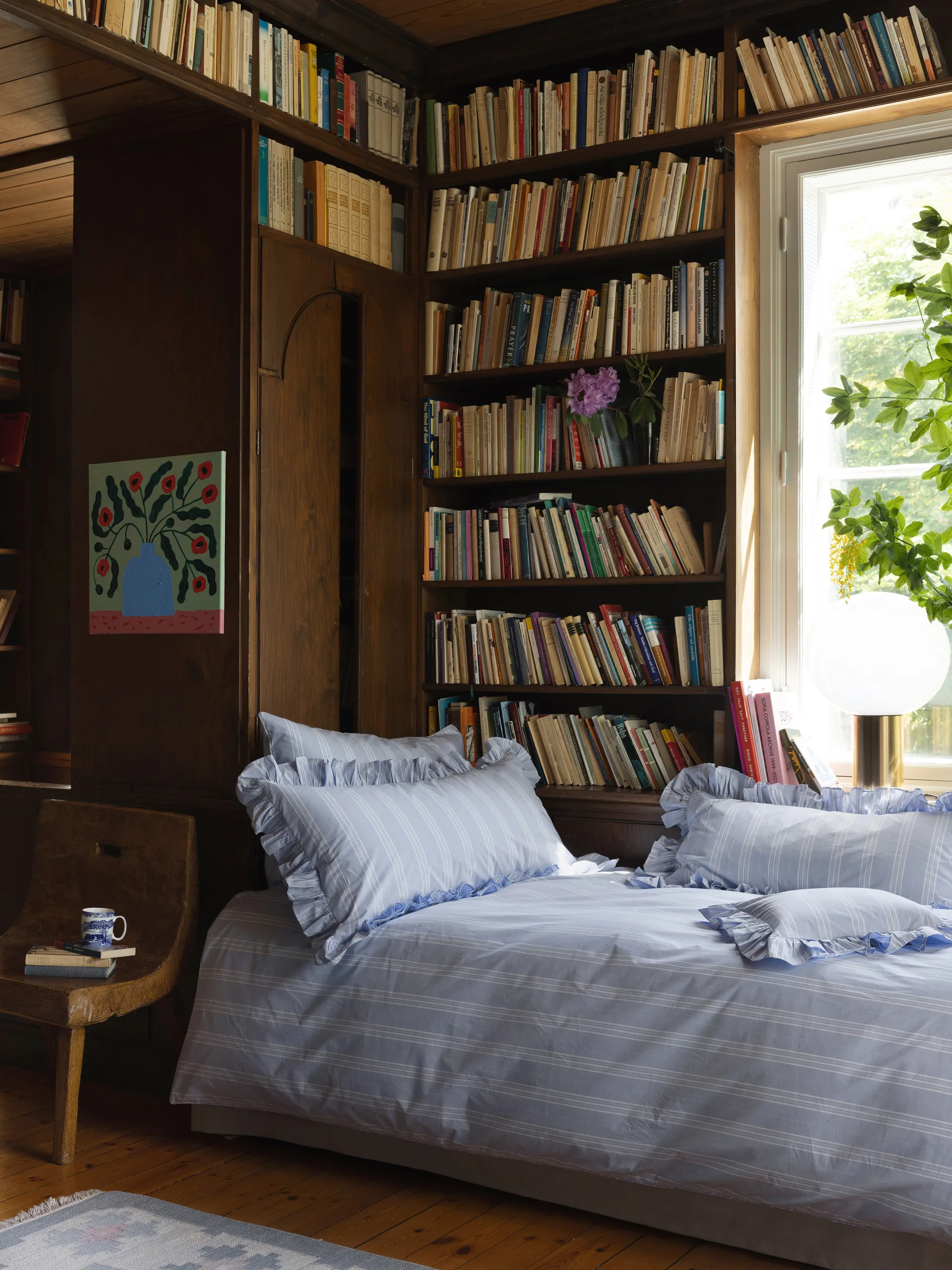 Camicia pussilakana, Vaaleansininen, 220x220 cm. Mille Notti