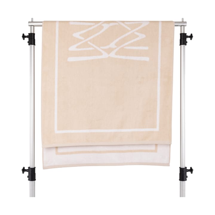 Elba Rantapyyhe EKO, Ivory-Valkoinen, 86 x 180 cm Mille Notti