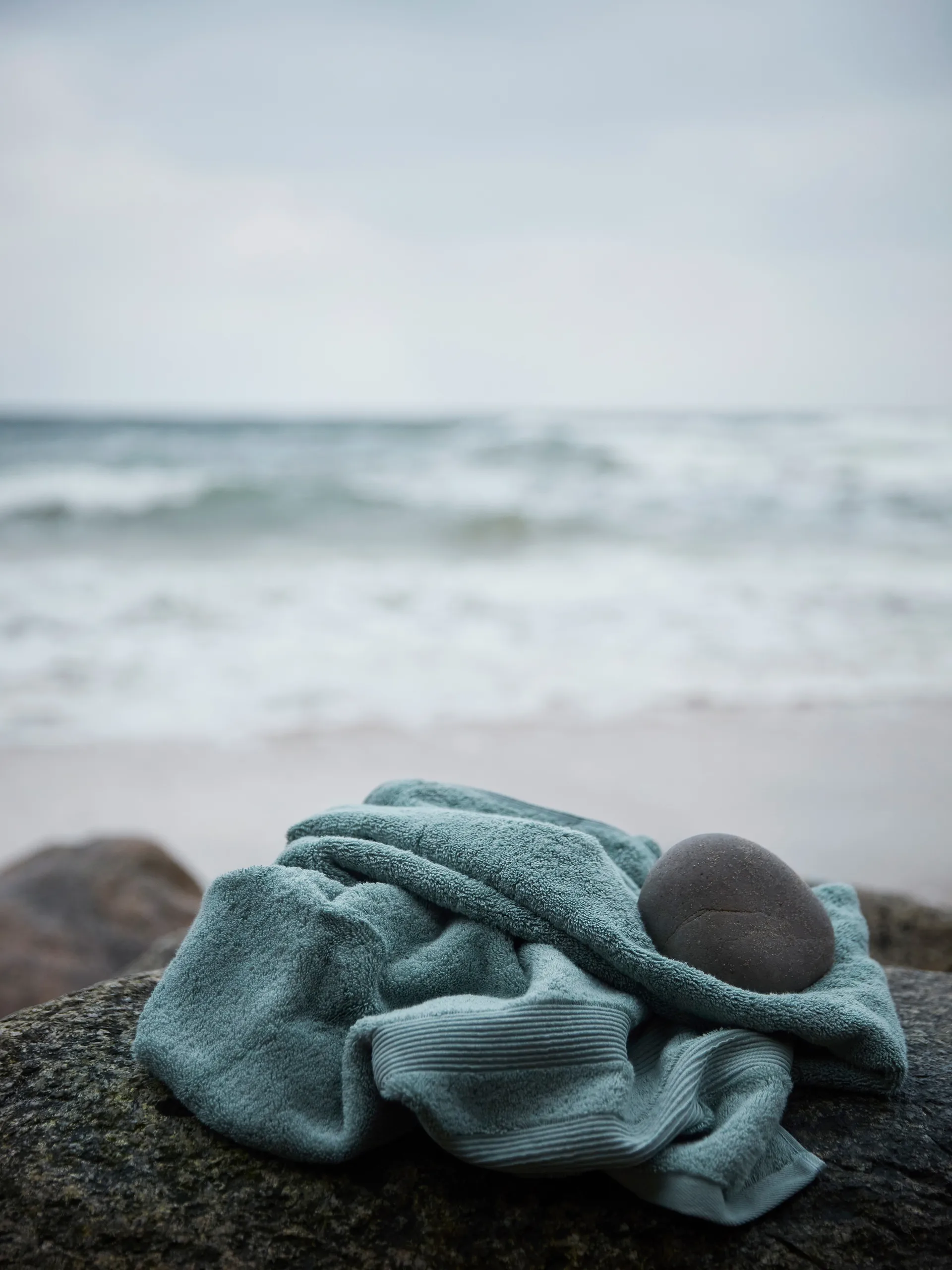 Fontana Käsipyyhe EKO, Harmaanvihreä, 50 x 70 cm Mille Notti