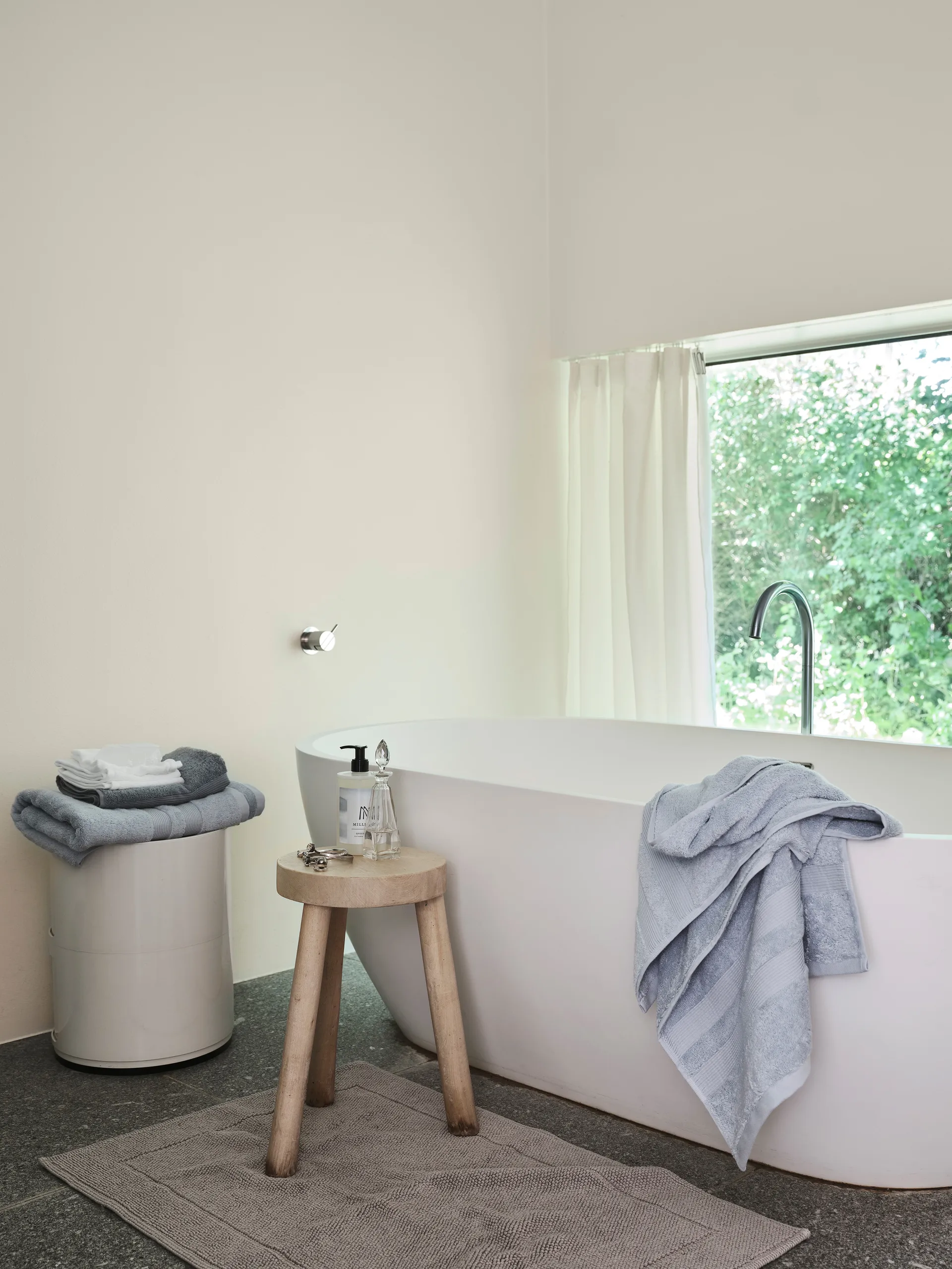 Fontana Käsipyyhe EKO, Jäänsininen 30 x 50 cm Mille Notti