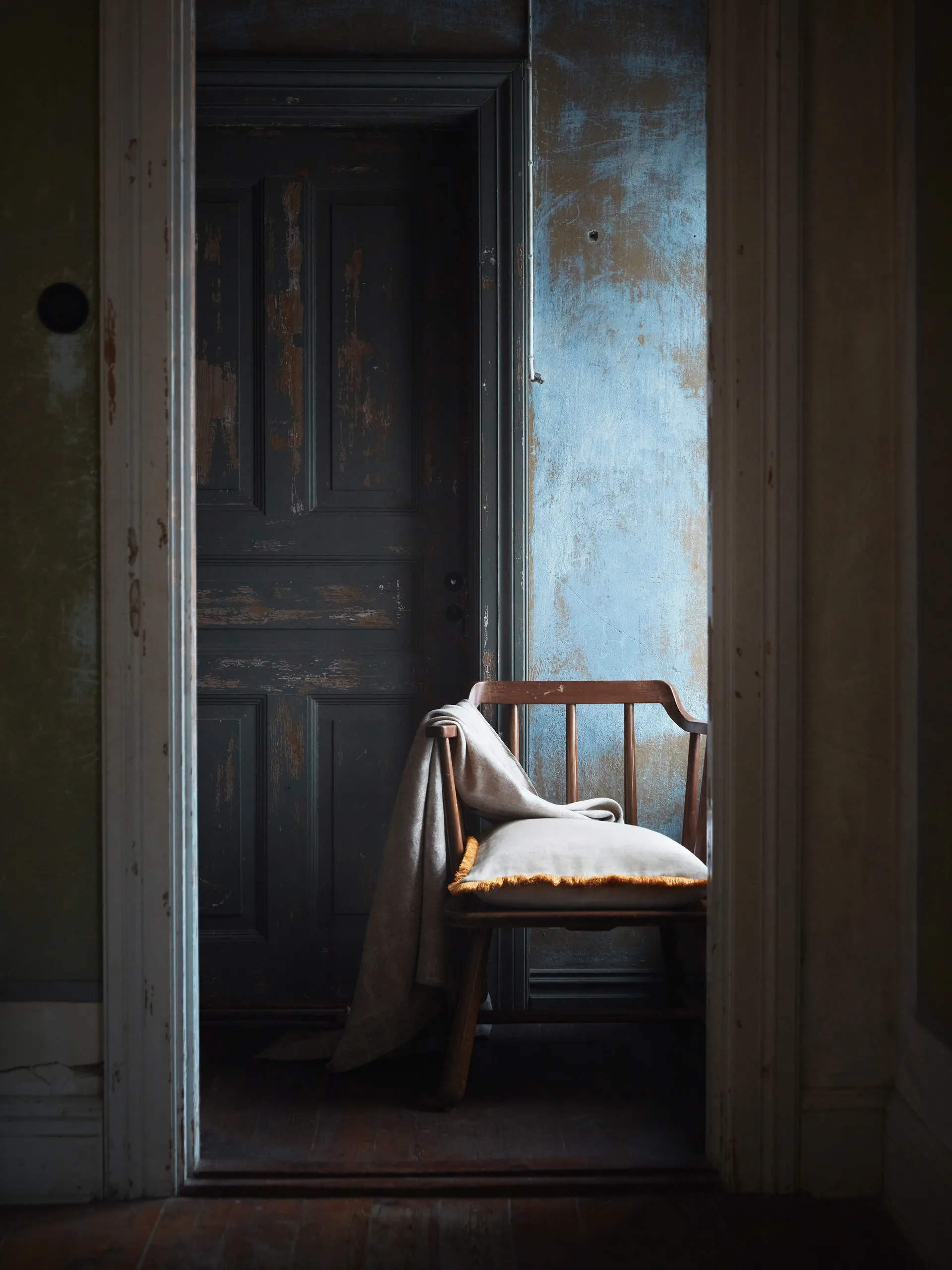 Pienza tyynyliina, Beige-keltainen, 50x50 cm Mille Notti