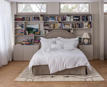 Pousada Percale Tyynyliina EKO - Valkoinen, 50 x 60 cm - Mille Notti