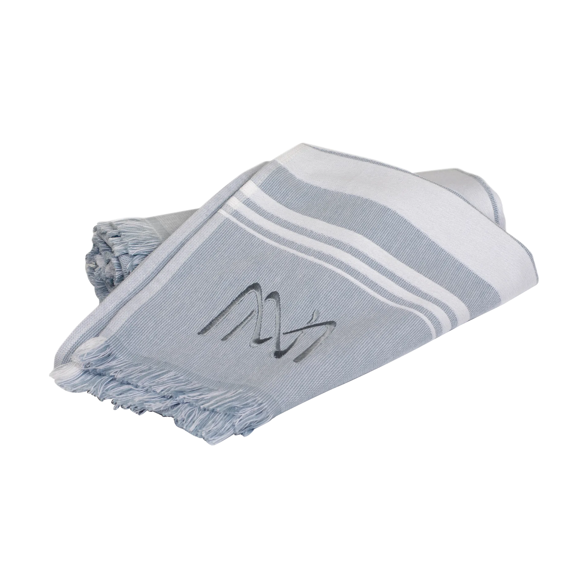 Rapallo Rantapyyhe EKO, Vaaleansininen 100 x 180 cm Mille Notti