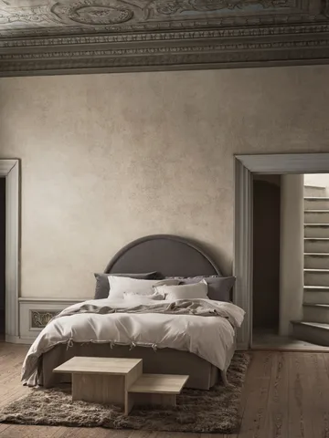 Satina Pussilakana - Beige, 150 x 210 cm - Mille Notti