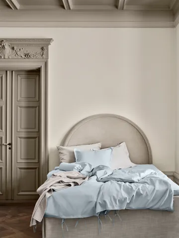 Satina Pussilakana - Vaaleansininen, 220 x 220 cm - Mille Notti