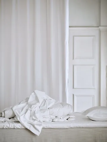 Satina Tyynyliina EKO - Valkoinen, 50 x 60 cm - Mille Notti