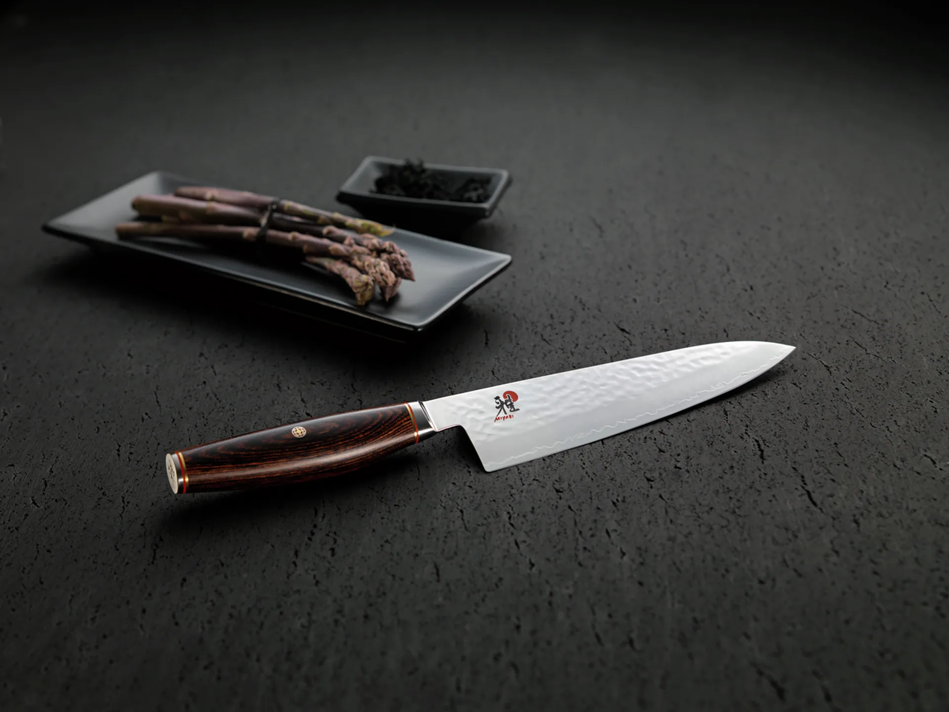 Miyabi Artisan 6000MCT -veitsisetti 2 osaa, Puu Miyabi