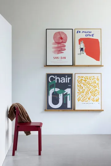 Everyday Chair tuoli - Purple red - MOEBE