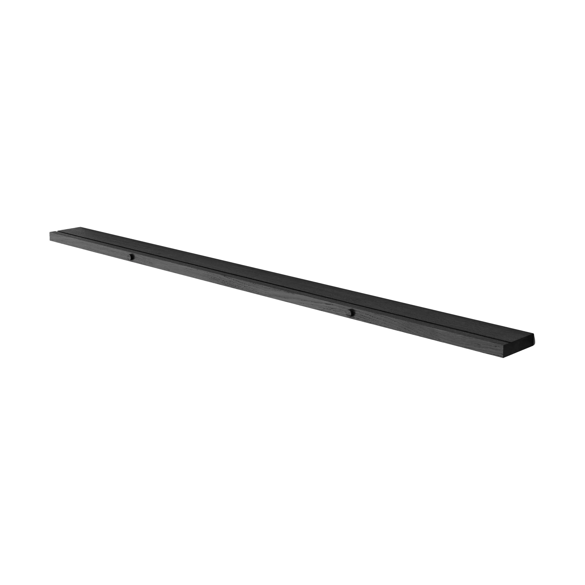 Gallery shelf -taululista 115 cm, Musta MOEBE