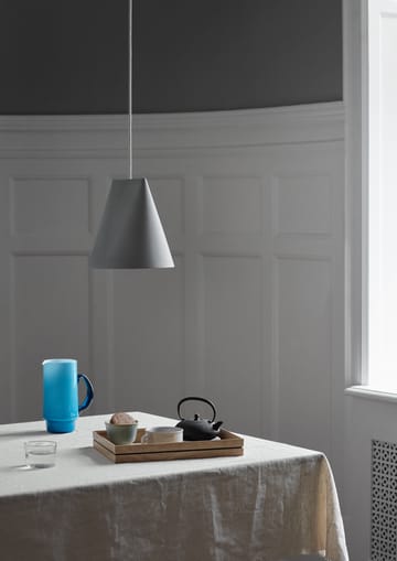 Kattovalaisin keramiikka 23 x 23,5 cm - Light Grey - MOEBE