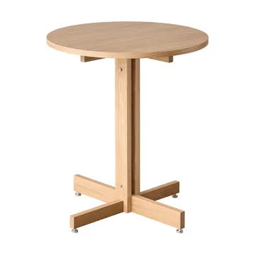 KUMU kahvilapöytä - Öljytty tammi, Ø65 cm - MOEBE