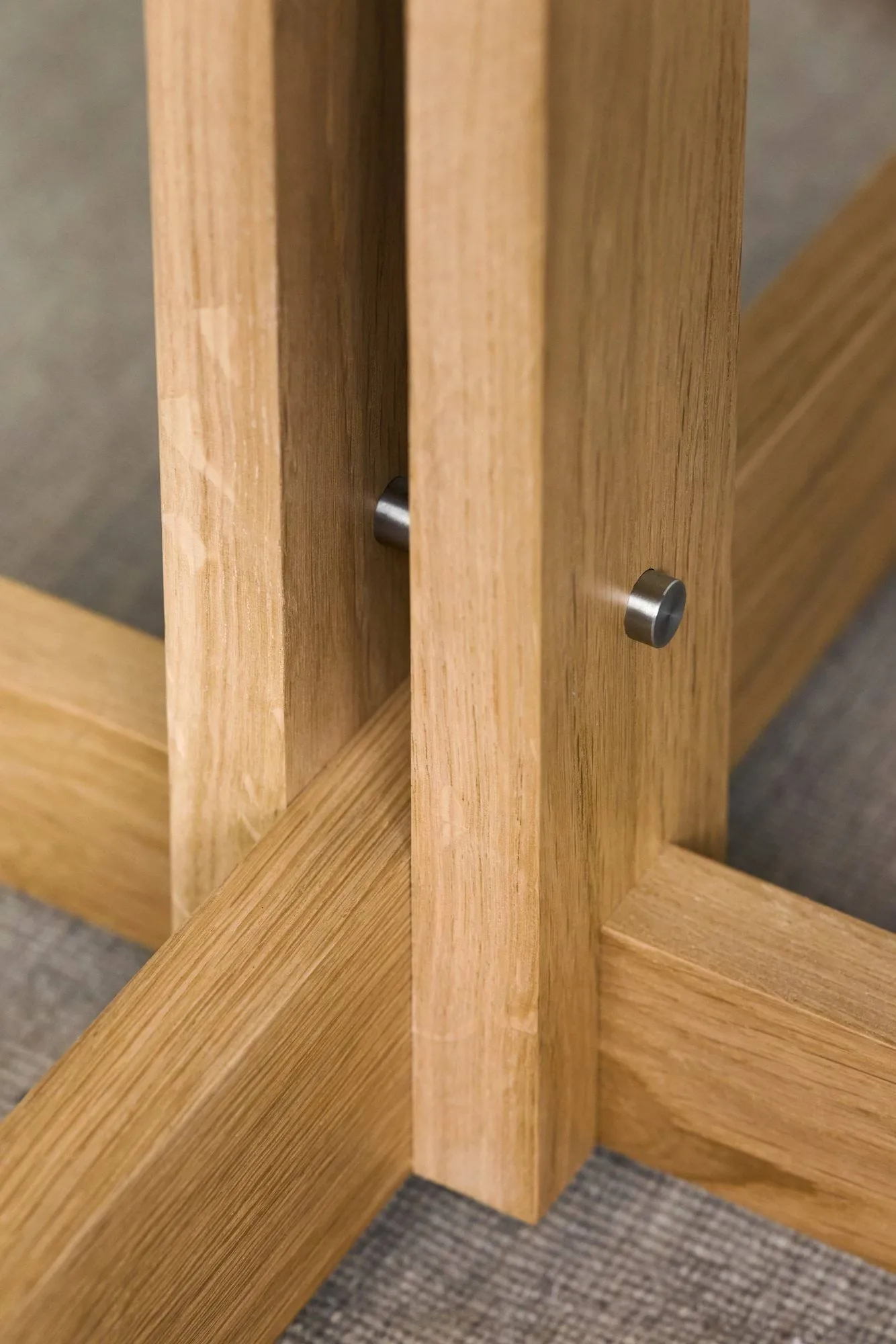 KUMU kahvilapöytä, Öljytty tammi, Ø65 cm MOEBE