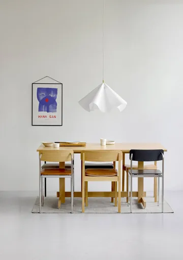 KUMU ruokapöytä - Öljytty tammi, 90x160 cm - MOEBE