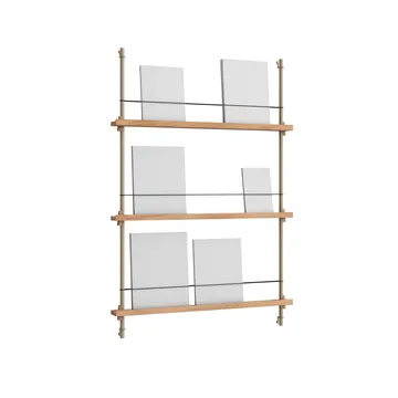 Magazine Shelving lehtiteline - Tammea-warm grey, 85×115×7 cm, MS.115.1 - MOEBE