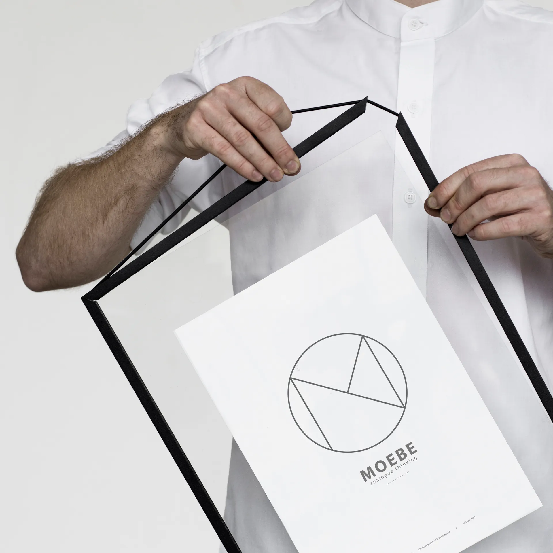 Moebe Frame A3 31,7x44 cm, Musta MOEBE