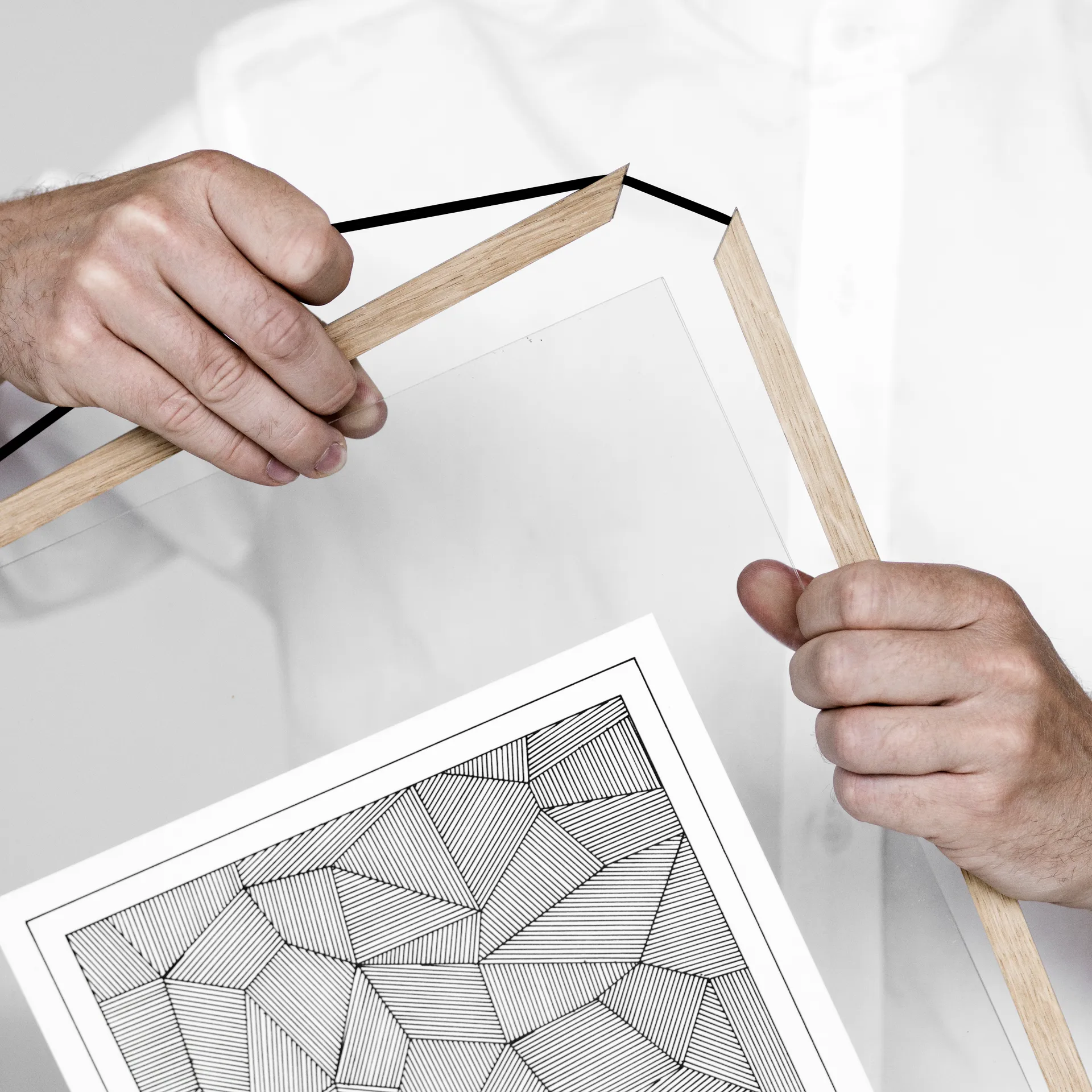 Moebe Frame A3 31,7x44 cm, Tammi MOEBE