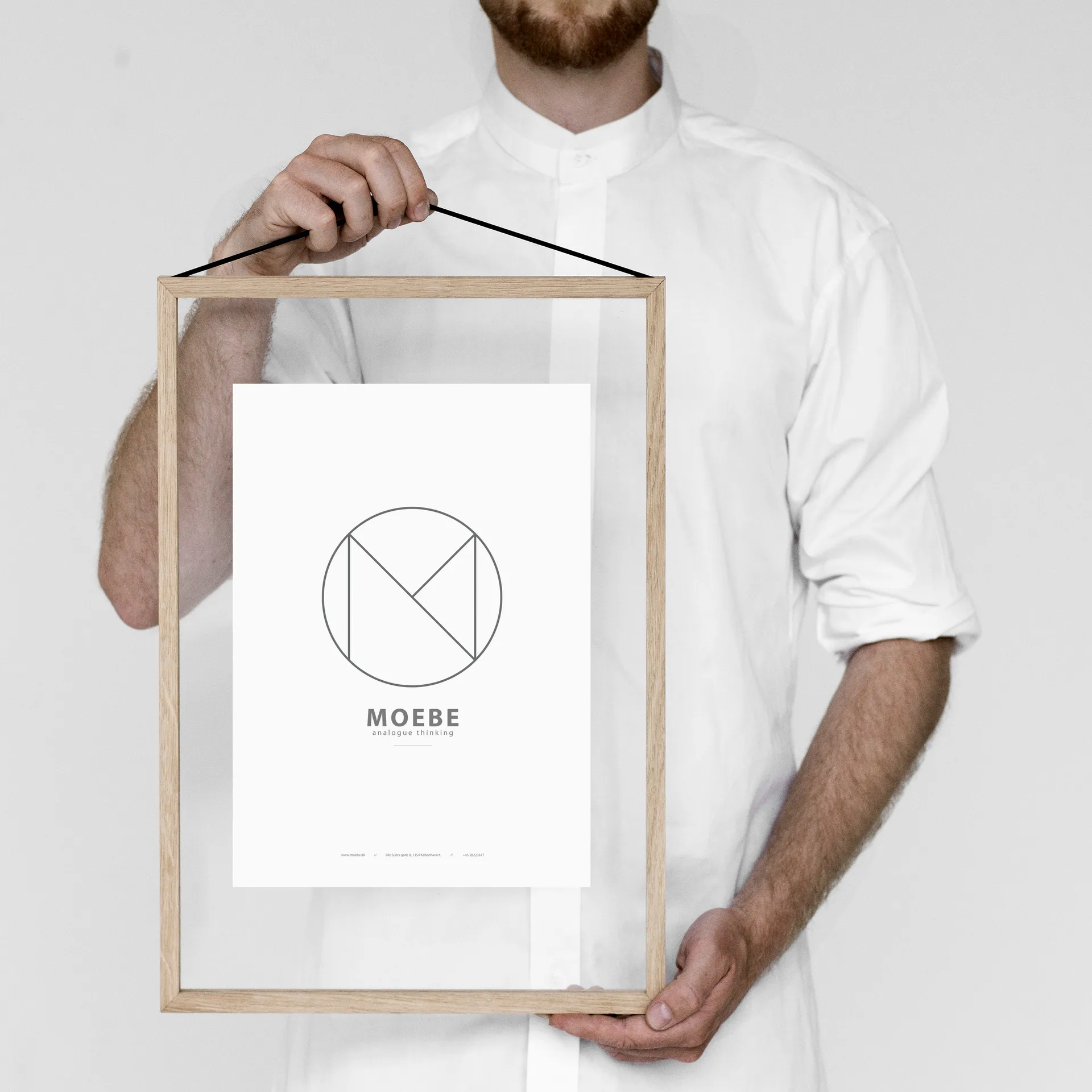 Moebe Frame A3 31,7x44 cm, Tammi MOEBE