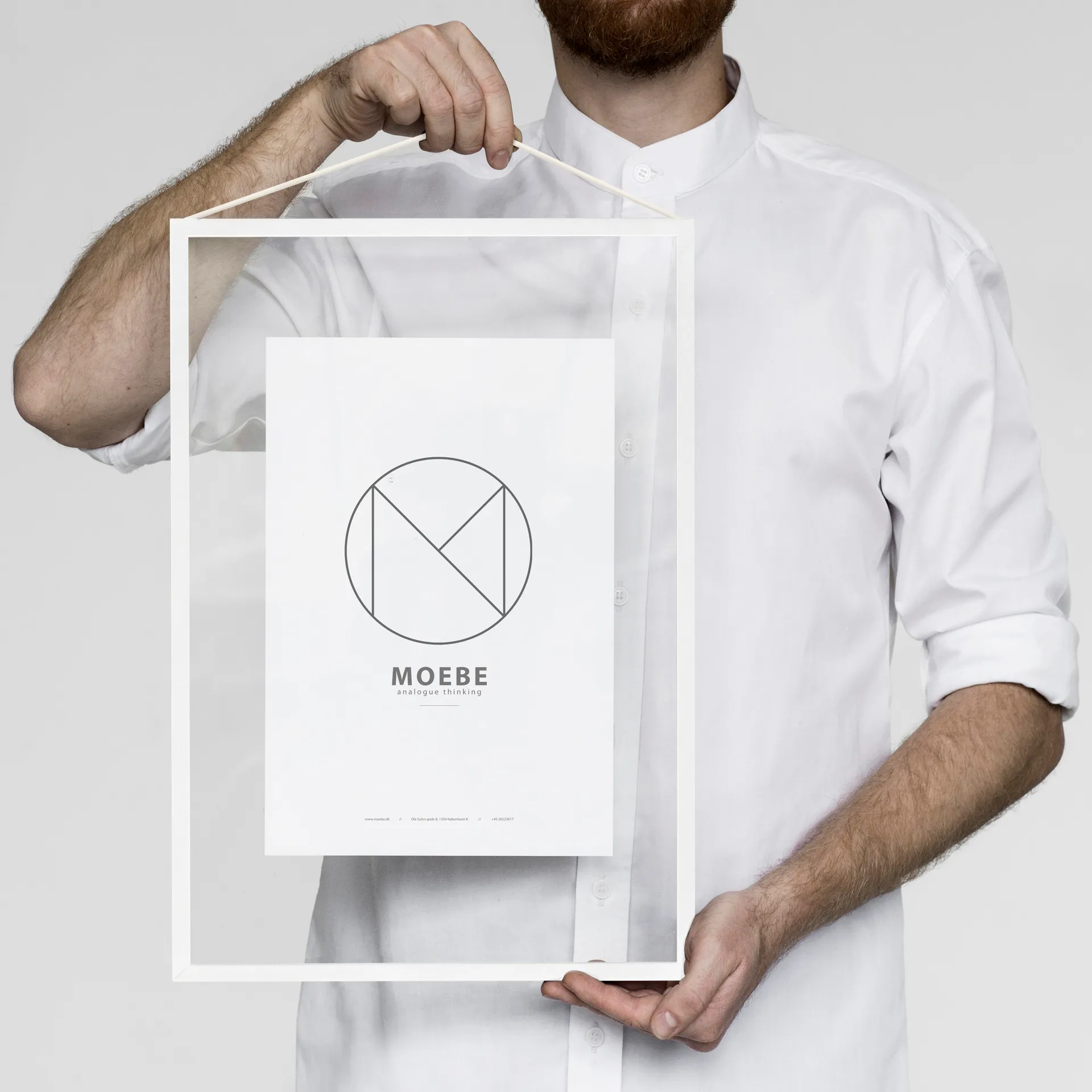 Moebe Frame A3 31,7x44 cm, Valkoinen MOEBE