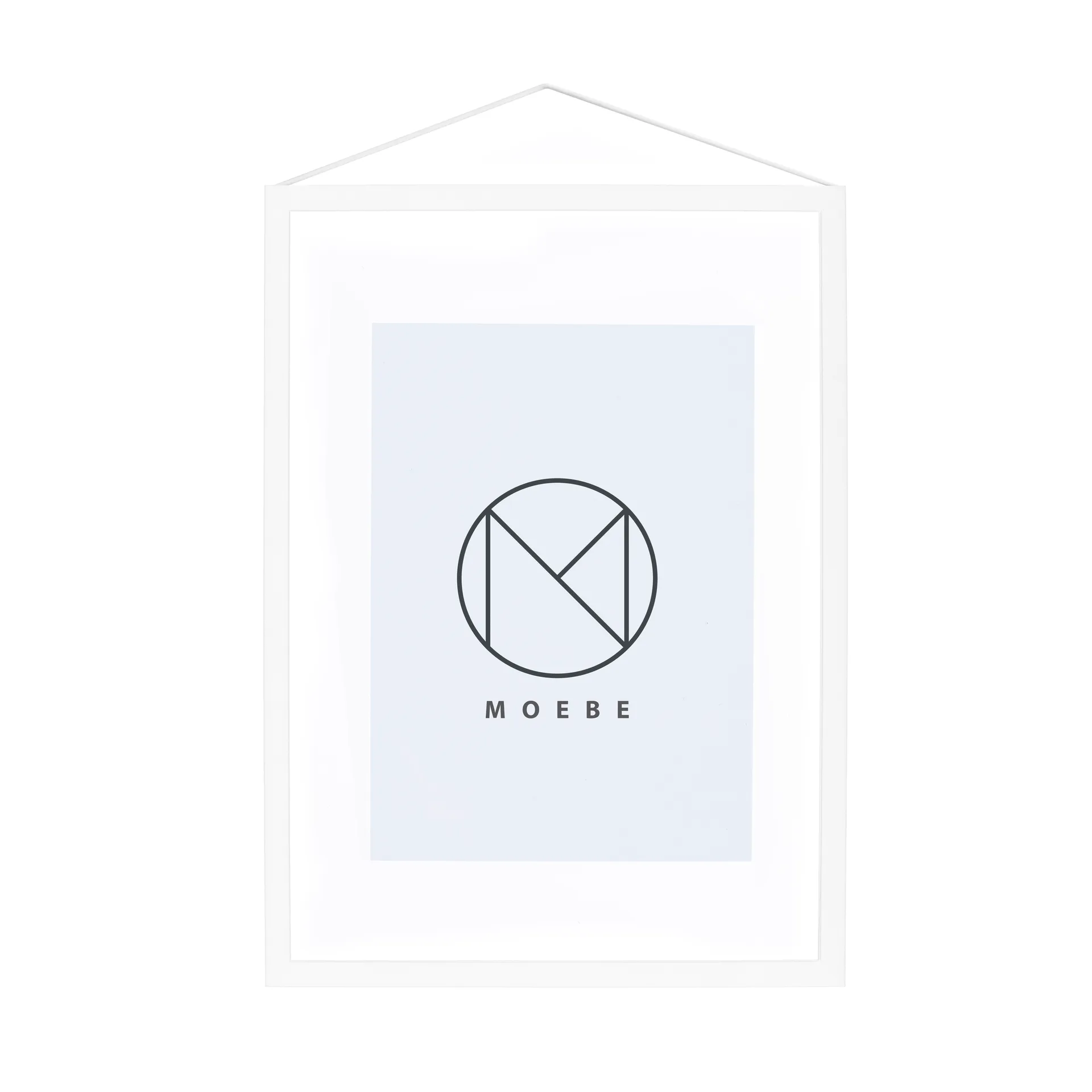 Moebe Frame A4 23x31,7 cm, Valkoinen MOEBE