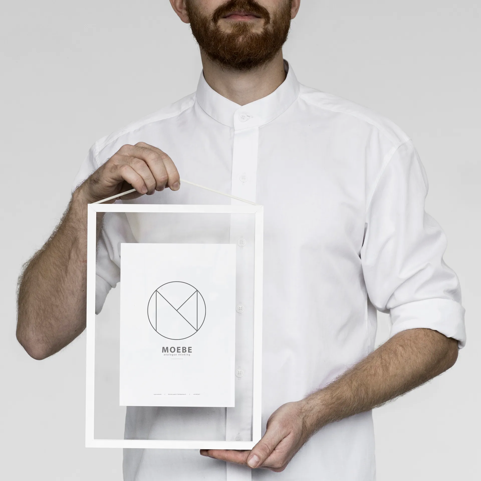 Moebe Frame A4 23x31,7 cm, Valkoinen MOEBE