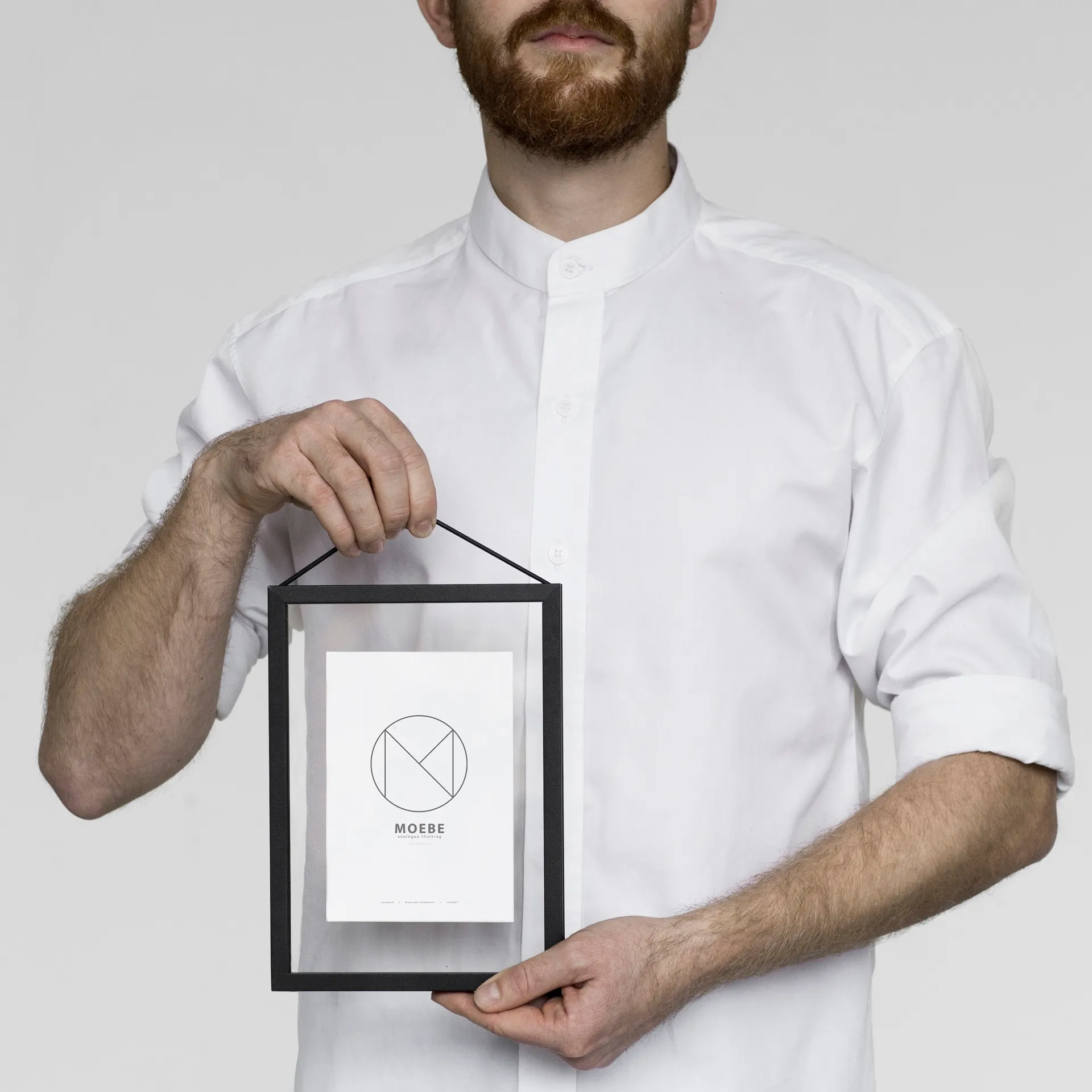 Moebe Frame A5 16,8x23 cm, Musta MOEBE