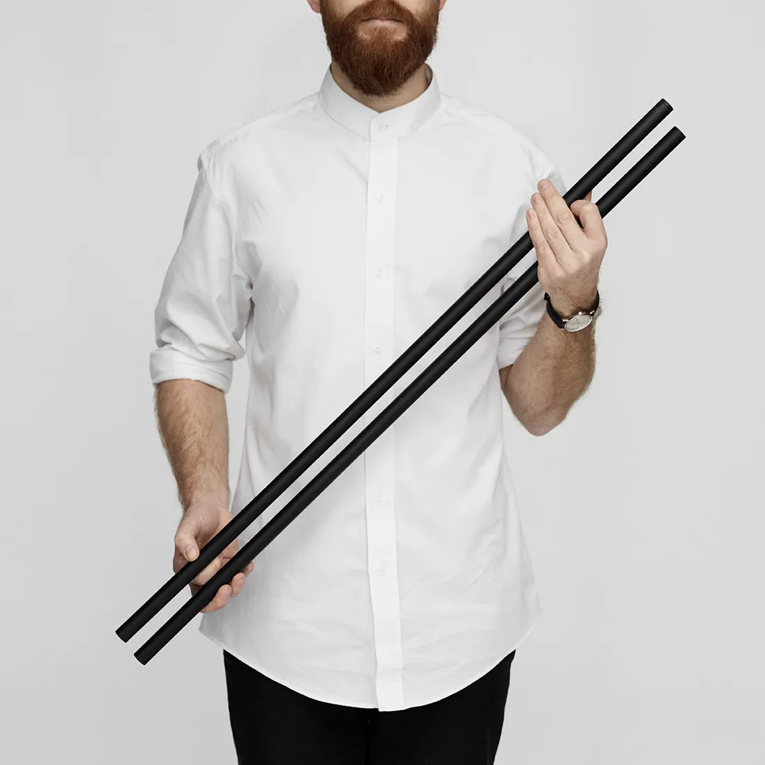 Moebe hyllyn jalat 85 cm 2-pakkaus, Black MOEBE