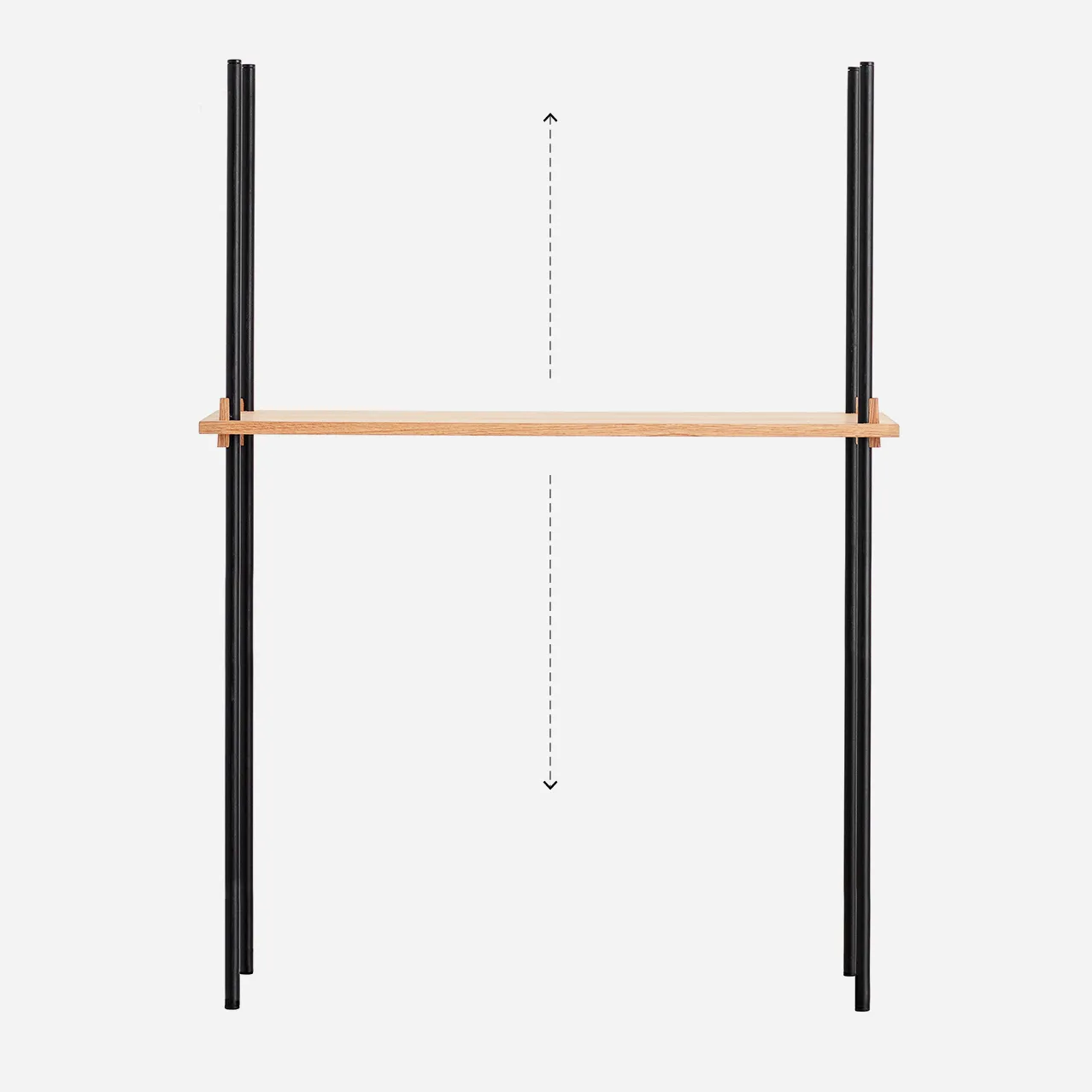 Moebe hyllysetti 85 cm, Oak MOEBE