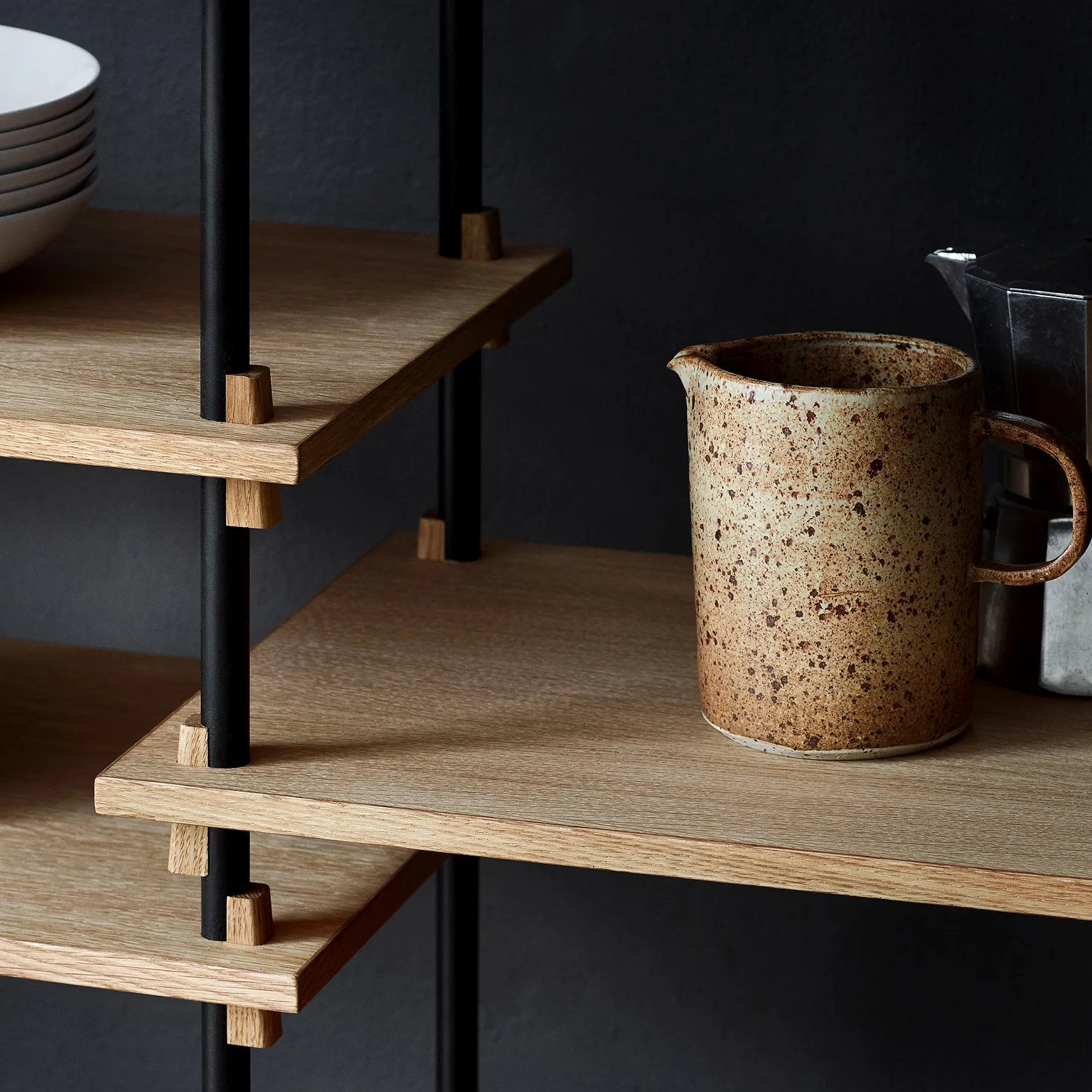 Moebe hyllysetti 85 cm, Oak MOEBE