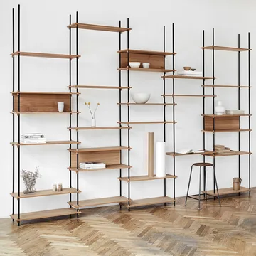 Moebe hyllysetti 85 cm - Oak - MOEBE