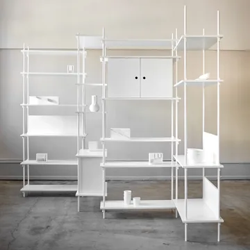 Moebe hyllysetti 85 cm - White - MOEBE