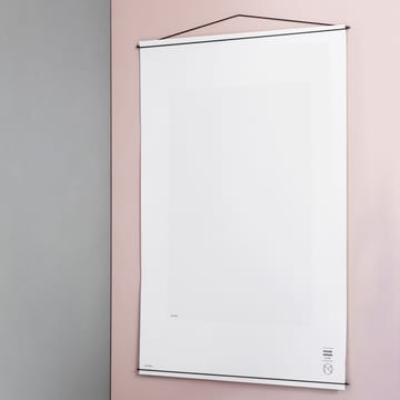 Moebe julisteripustin 70 x 100 cm - Musta - MOEBE